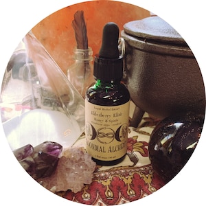 Elderberry Elixir (Sambucus nigra spp. cerulea) Honey Herbal Extract