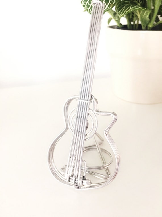 Wire Sculpture Guitar