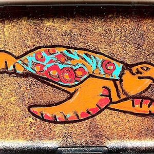 Tortoise Wallet, Turtle Wallet, Loggerhead Wallet