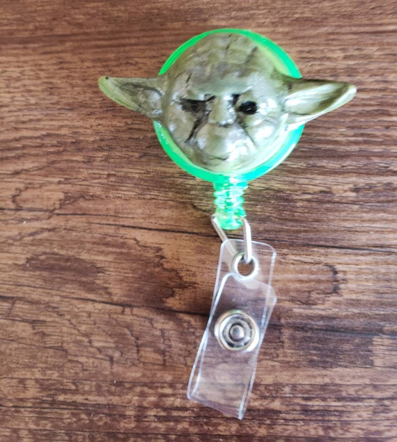 Star Wars Badge Reel, Yoda Badge Reel, Star Wars Badge Holder 