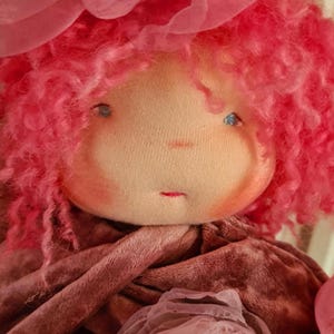 Waldorf doll sustainable playmate or collectors,handmade_Stella_
