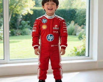 Costume da pilota di go-kart di Jeff Gordon per Halloween, tuta da corsa in stile NASCAR, regalo per Halloween