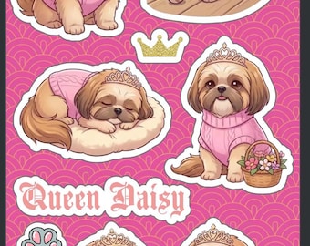 Custom Photo Sticker Sheet | Waterproof Laminated Kiss-Cut (4x7)
