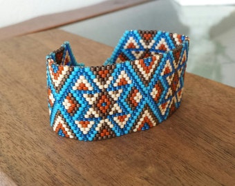 Earth Odd Count Peyote Stitch Pattern