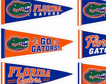 Florida Gators Cupcake toppers or stickers.  Officially licensed