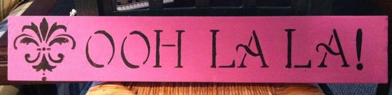Ooh La La Sign Etsy