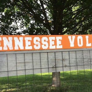 Tennessee Vols hand painted sign. Officially licensed
