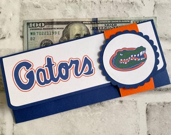 University of Florida Gators  money gift envelope