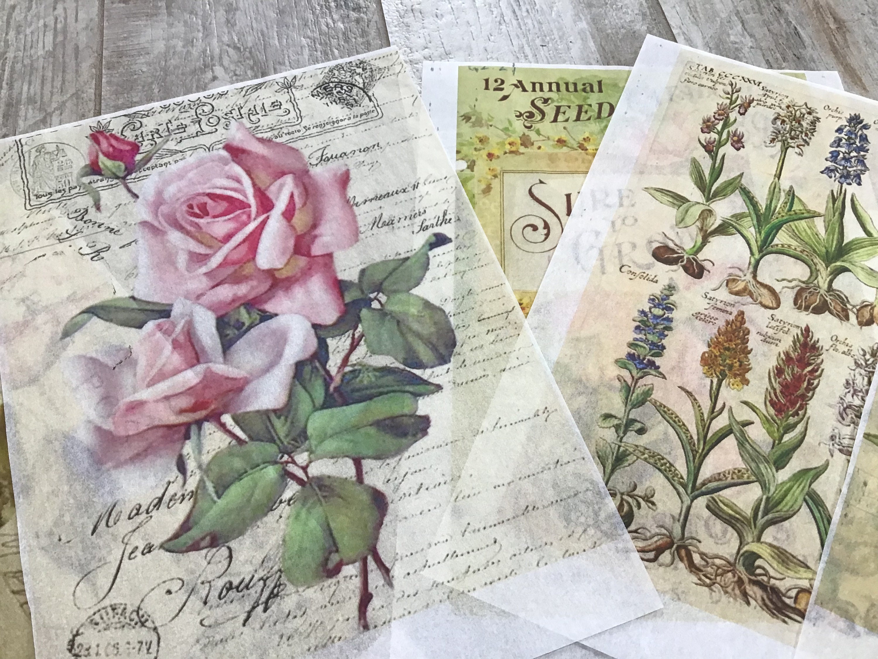 Decoupage tissue paper deals
