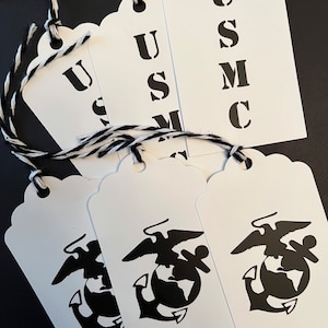 USMC EGA emblem gift tags #576-24