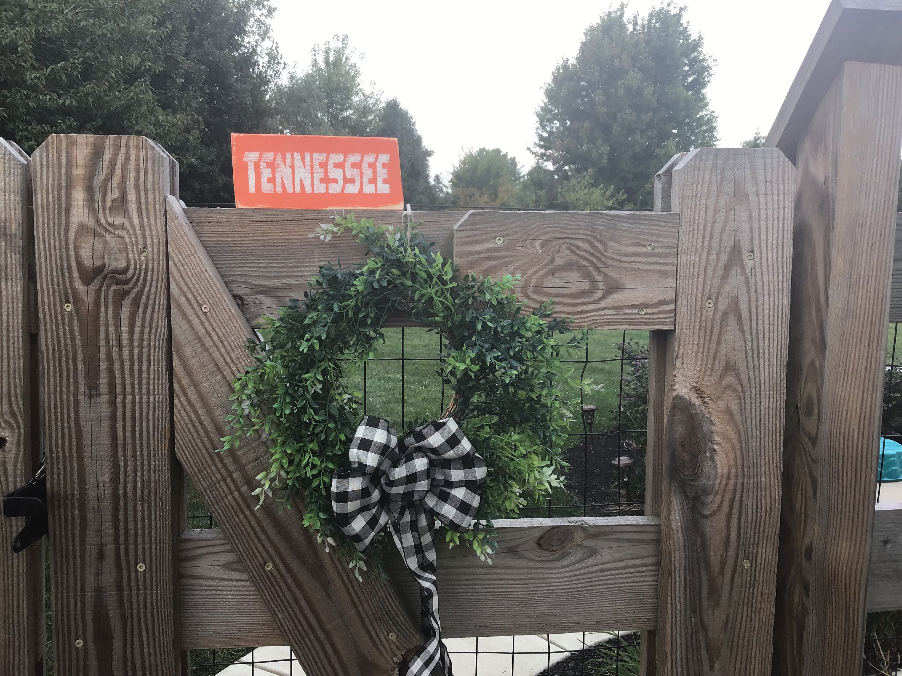 Rustic Tennessee. Sign Rustic Tennessee Sign Shelf Sitter Vols. Officially Licensed - Etsy