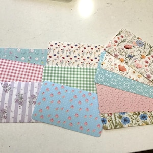 Floral printed index cards planner journal note cards