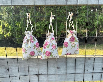 Lavender sachets set of 3 home grown