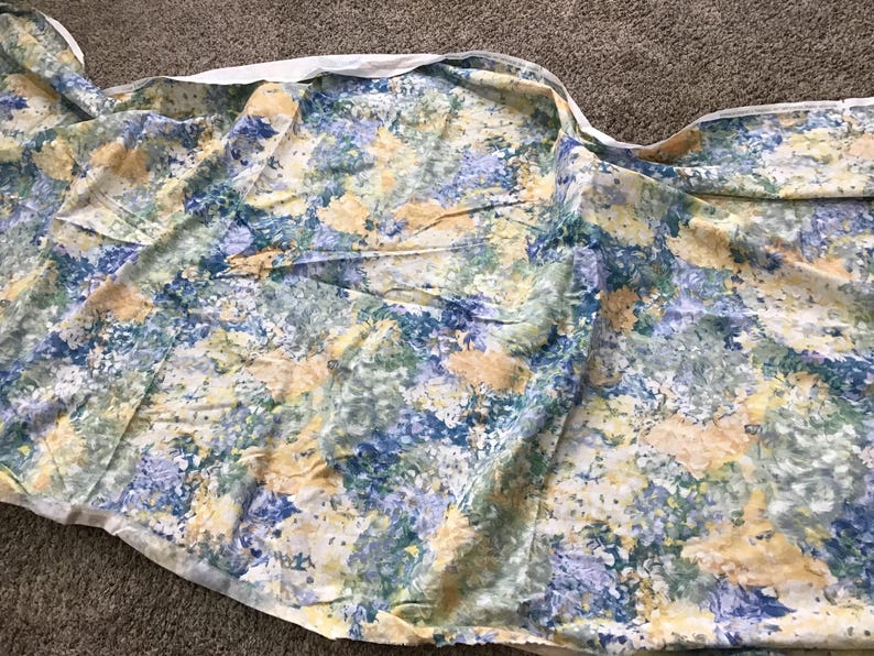 Fabric by Interior Fabric Design Light Blue, Yellow and Sage Green