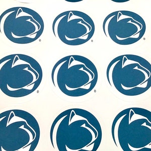 We Are Penn State Lion logo stickers. Officially licensed