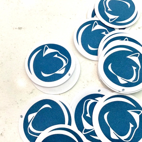 Penn State Lion logo confetti parties graduation. Officially licensed
