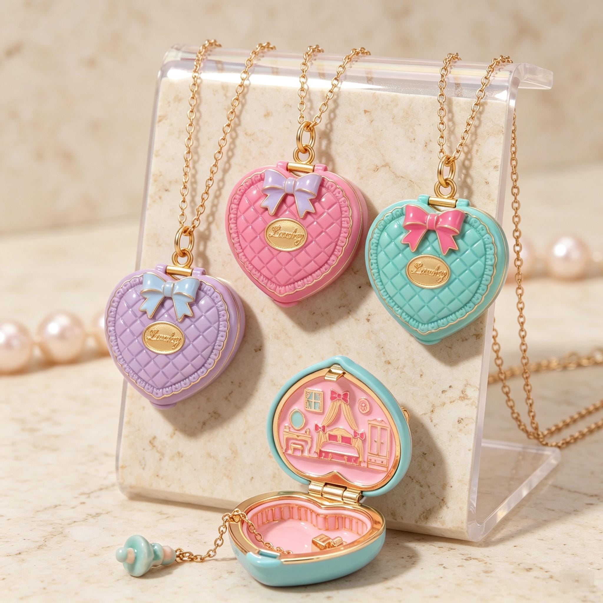 Polly pocket necklace - Etsy 日本