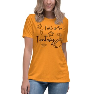Herbst ist für Fantasy Damen Entspanntes T-Shirt