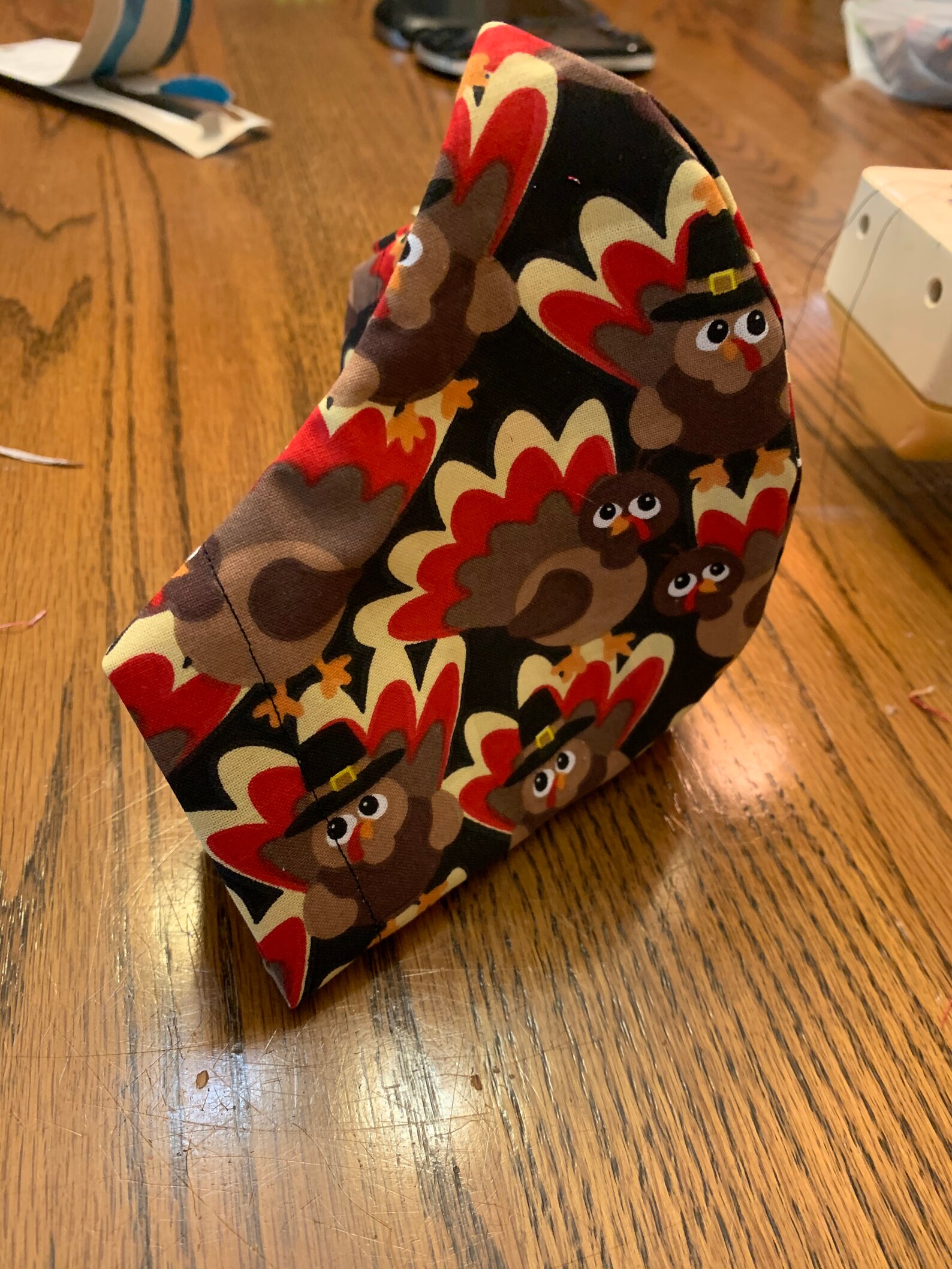 Reusable turkey mask with filter pocket Etsy