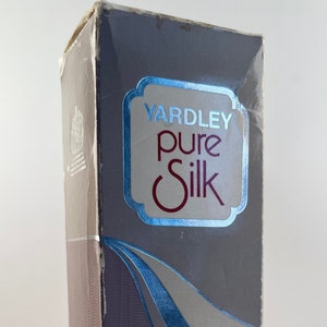 Vintage Yardley Pure Silk Spray Cologne Concentrate Atomiseur 50 G