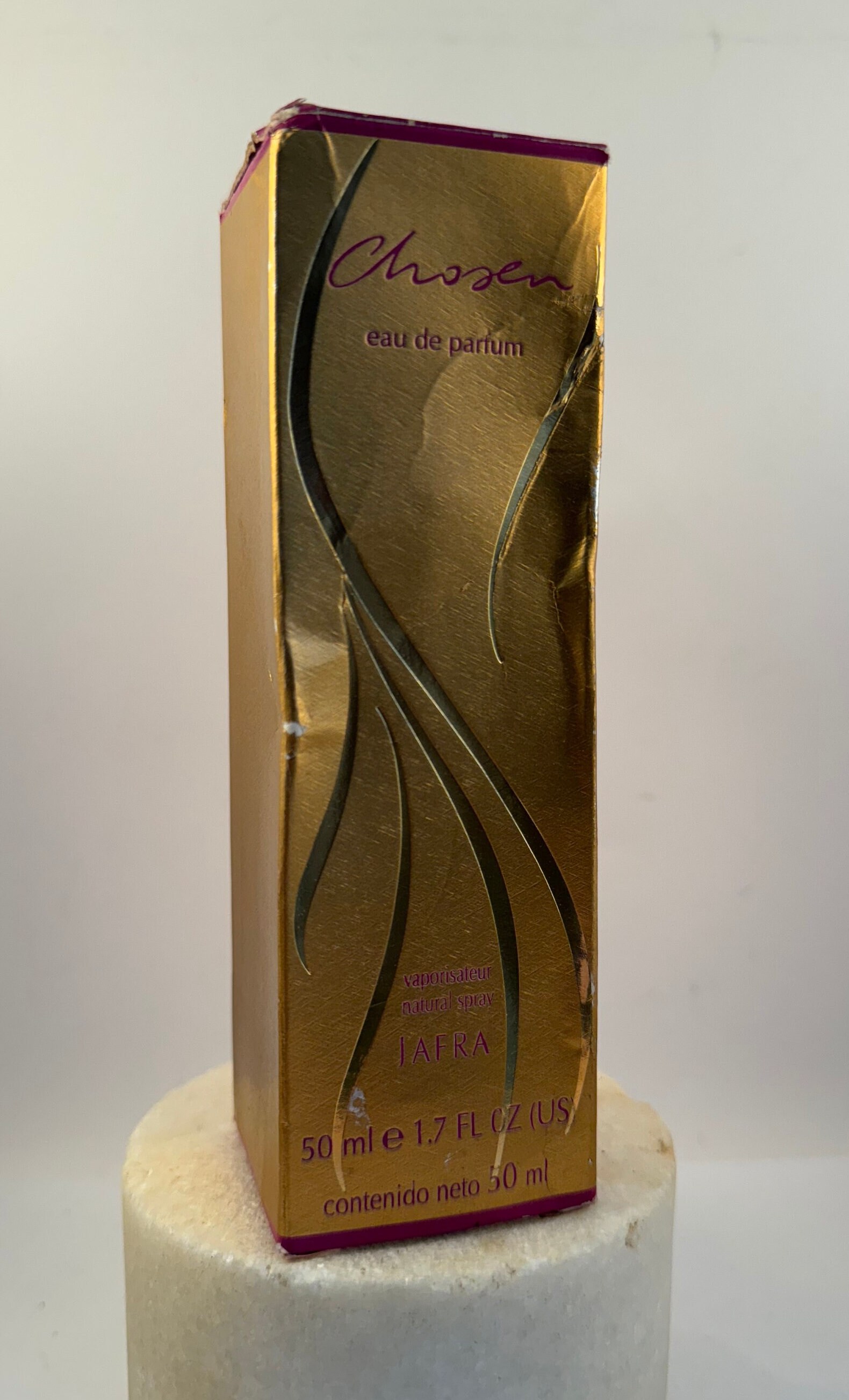 Vintage Jafra 'chosen' Eau De Parfum 50 Fl Oz Vaporisateur