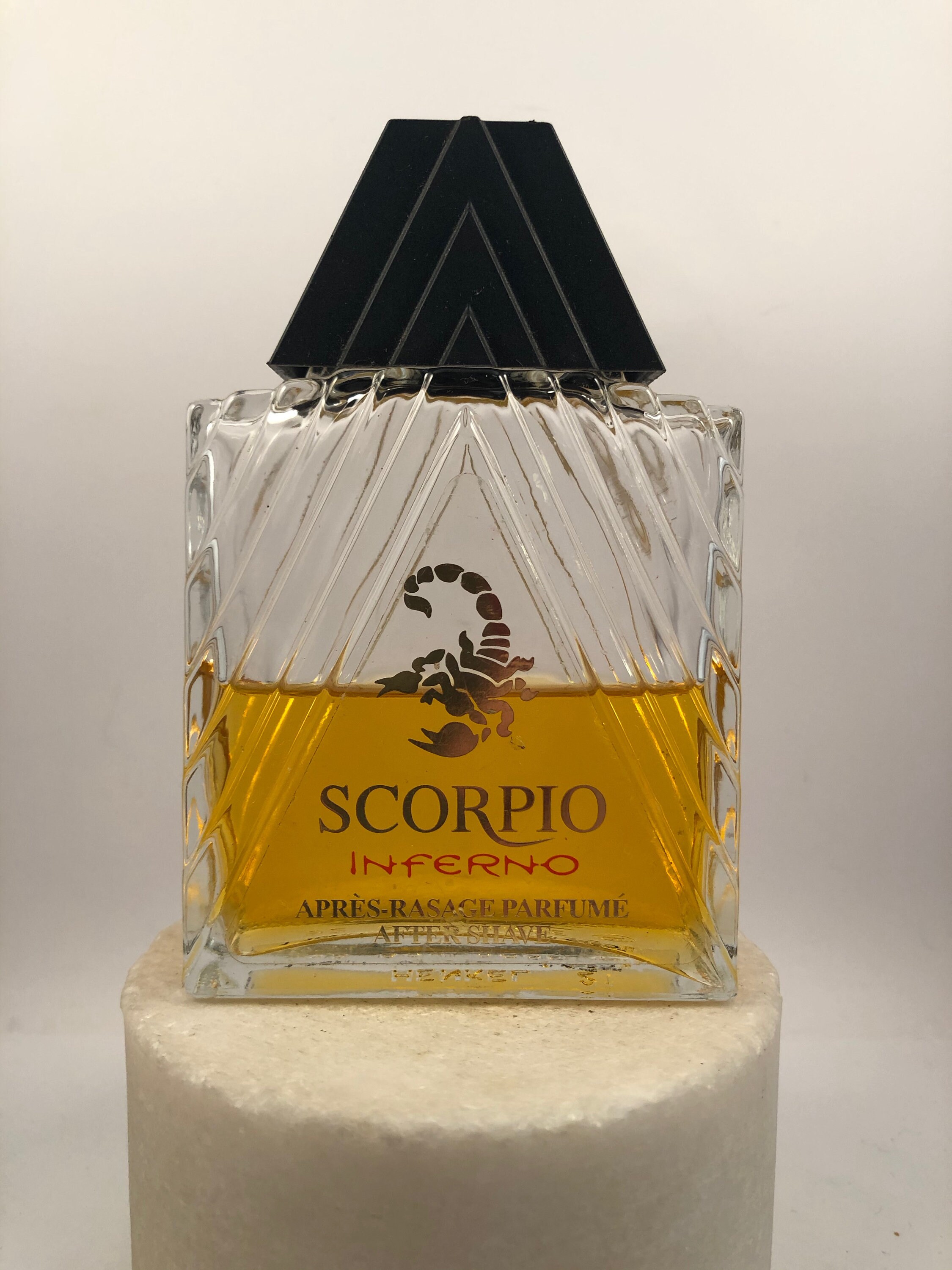 Vintage HENKEL Scorpio INFERNO Apres Rasage Parfume After Shave 100 ml. Splash