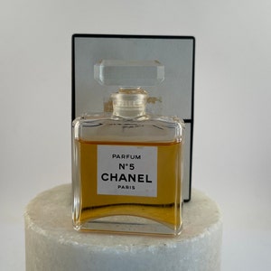 Vintage Chanel No. 5 Pure Parfum. 14 Ml Bottle in Presentation 