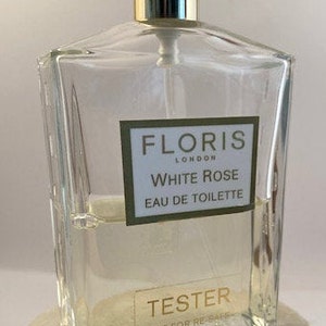 Vintage FLORIS of London White Rose Eau De Toilette 100 Ml