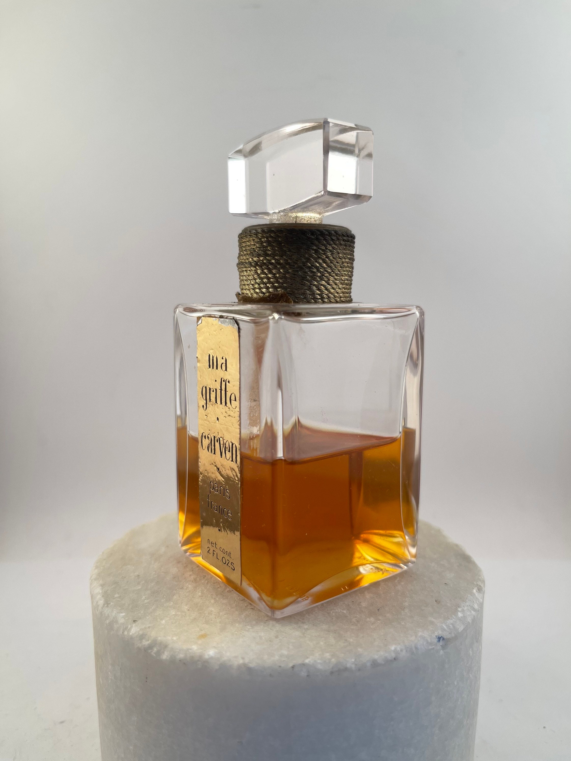 VINTAGE Carven Ma Griffe 4 oz perfume extrait