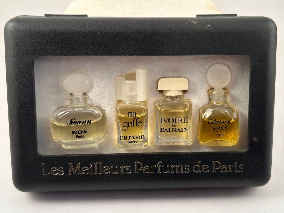 Buy Vintage Les Meilleurs Parfums De Paris Micro Miniature Parfums