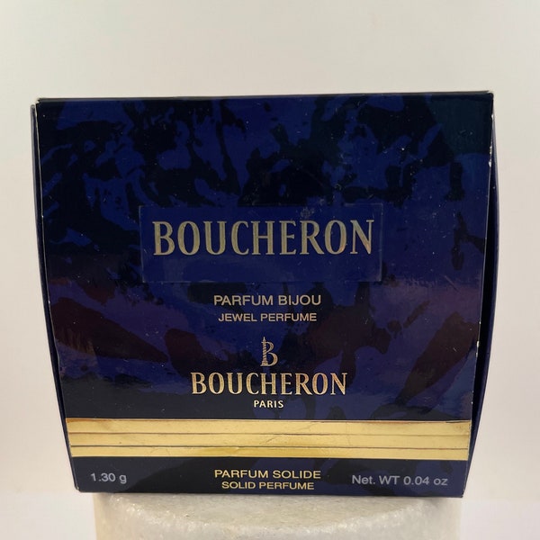 Vintage Boucheron Paris Parfum Bijou-Jewel Perfume Parfum Solid-Solid Perfume Pendant 1.3 g / 0.04 oz.   Ref PFP0107470