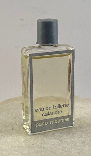 Vintage Paco Rabanne Eau De Toilette Calandre 5 Ml Miniature