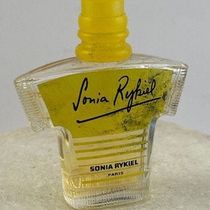 Vintage Sonia Rykiel Parfums Le Defile Des Miniatures-Miniature Fashion Show Eau de Toilette (Yellow) Miniature 7.5 ml / 0.25 fl oz Splash.