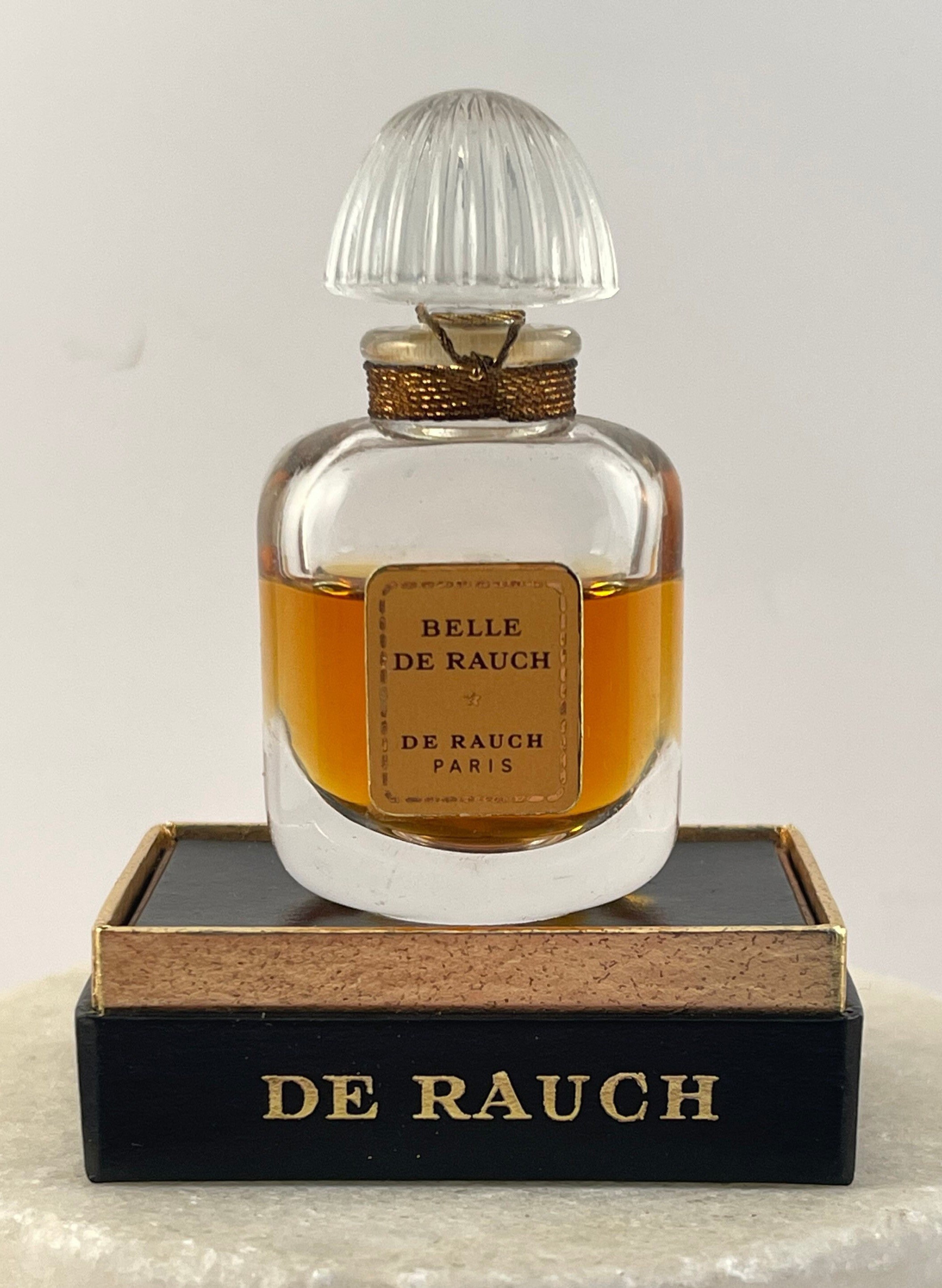 【超希少】DE RAUCH Belle de Rauch Parfum Vintage De Rauch BELLE DE RAUCH Parfum 1/4 Fl Oz Splash. New in