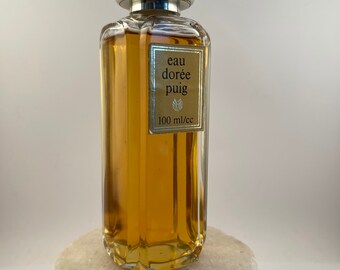 Vintage Antonio Puig Eau Doree Puig 100 ml/cc  Splash. Rare