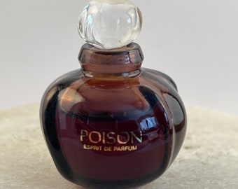 Vintage Christian Dior POISON Esprit De Parfum 5 ml / 0.17 fl oz. Miniature. Rare. 訳あり新品 Dior Poison Esprit De Parfum その他