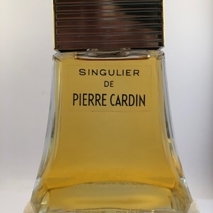 Vintage Pierre Cardin Paris &#39;SINGULIER&#39; Eau De Parfum 4 fl oz / 108 ml.  Splash.  90% vol.  REF. 161