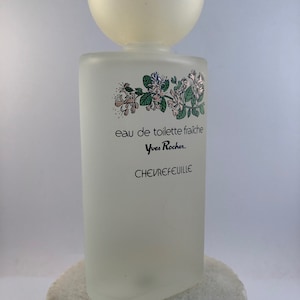 Vintage Yves Rocher CHEVREFEUILLE Eau De Toilette Fraiche 125 Ml