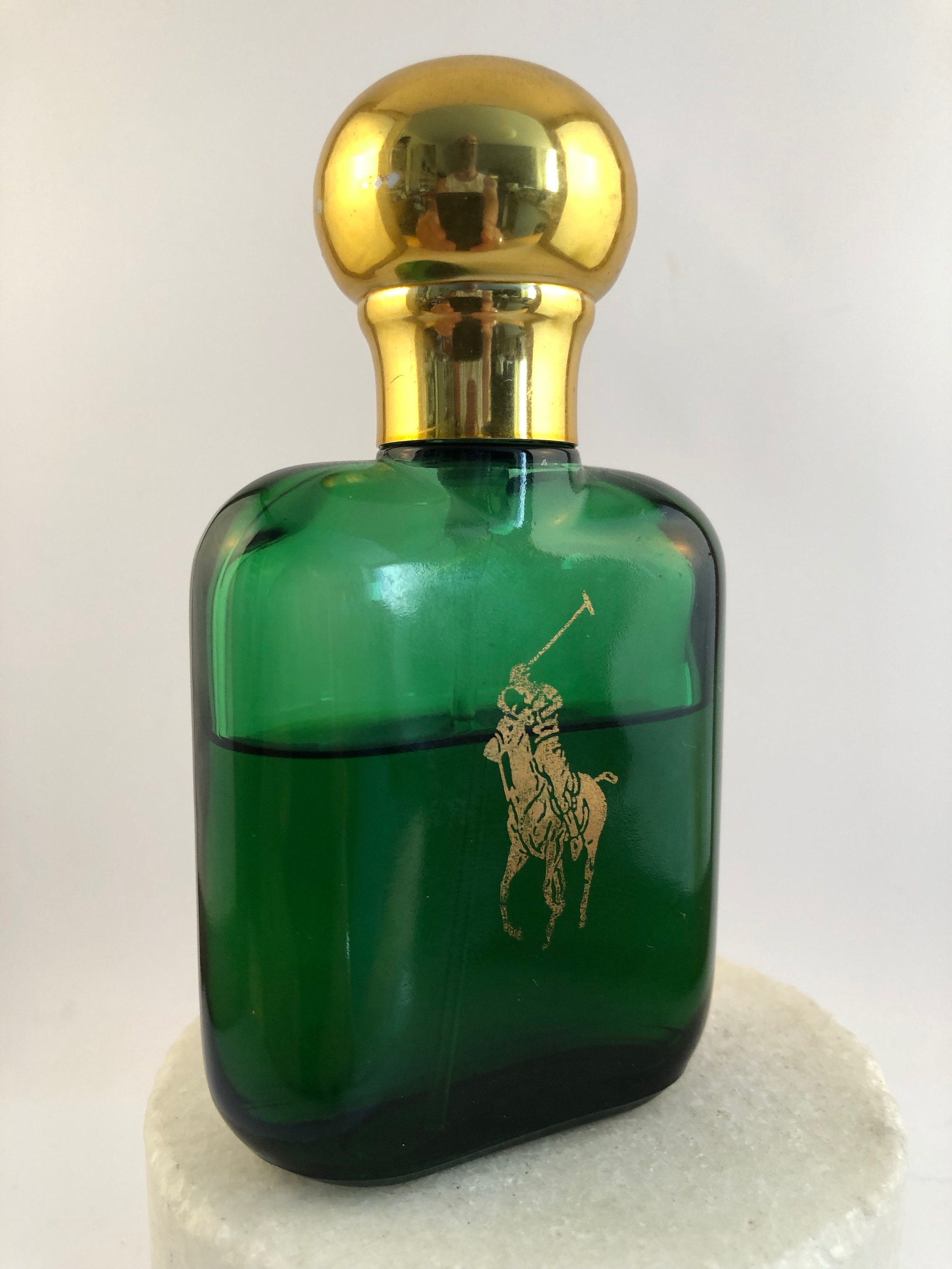 Vintage Ralph Lauren 'polo' Green Eau De Toilette - Etsy