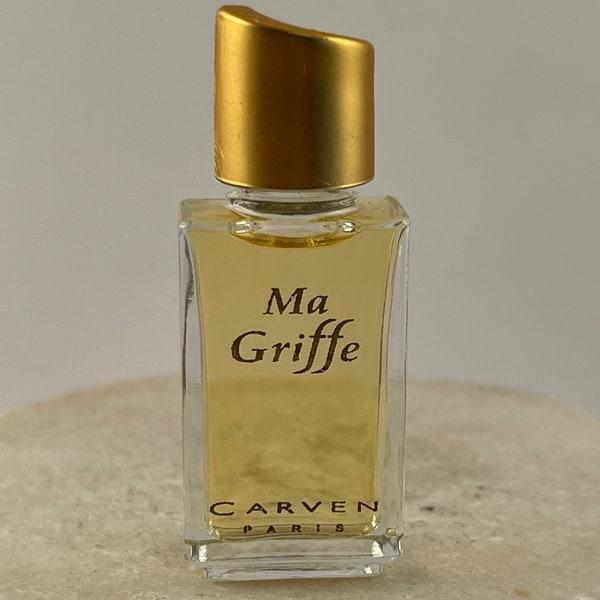 Vintage Carven Paris  Ma Griffe Eau De Parfum 5 ml/0.16 fl oz Miniature Splash.