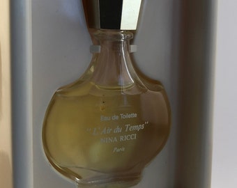 Miniature Perfume Bottle L Air du Temps by Nina Ricci - Ruby Lane
