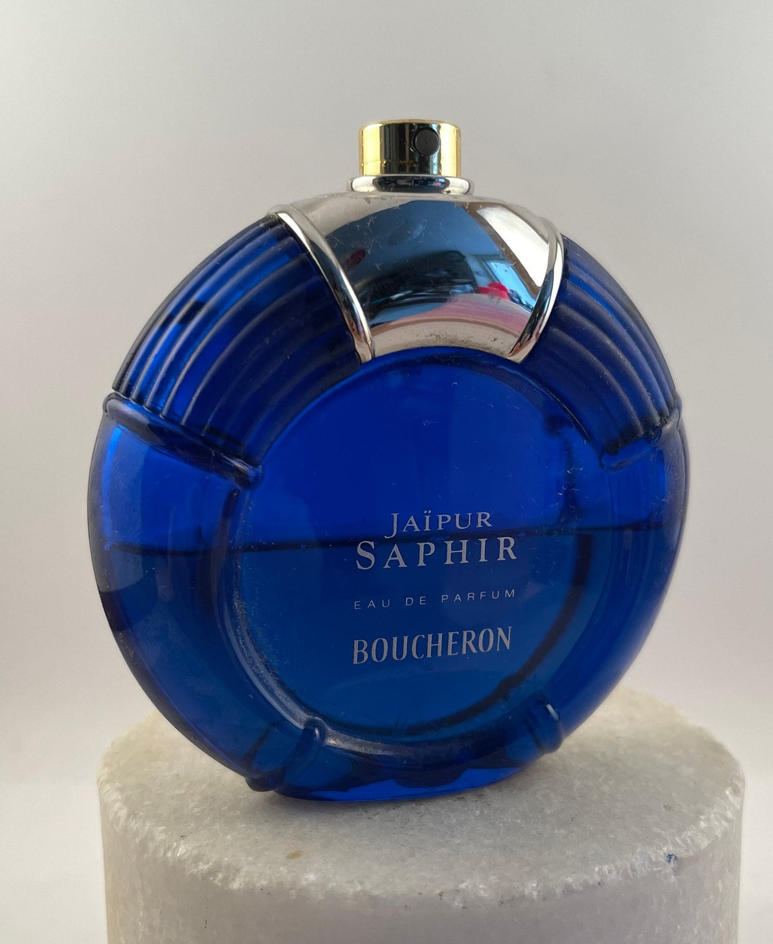 Духи сапфир. Jaipur Boucheron флакон.