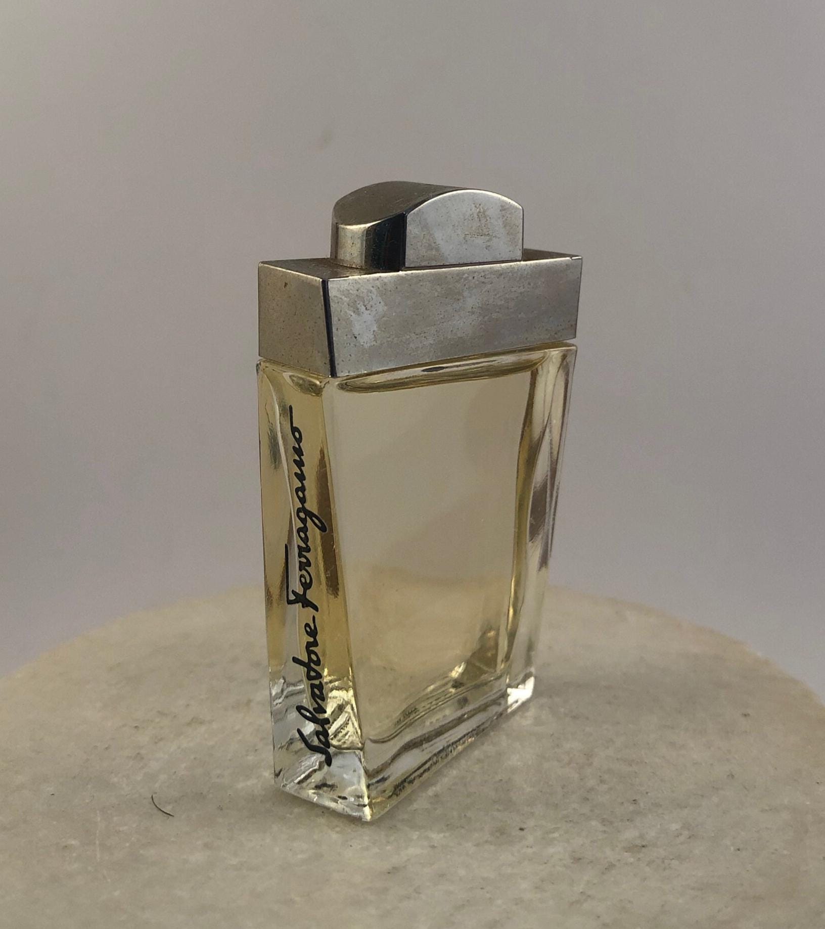 Vintage Salvatore Ferragamo Pour Homme Eau De Toilette 5 ml Miniatura.  Botella coleccionable. - Etsy México