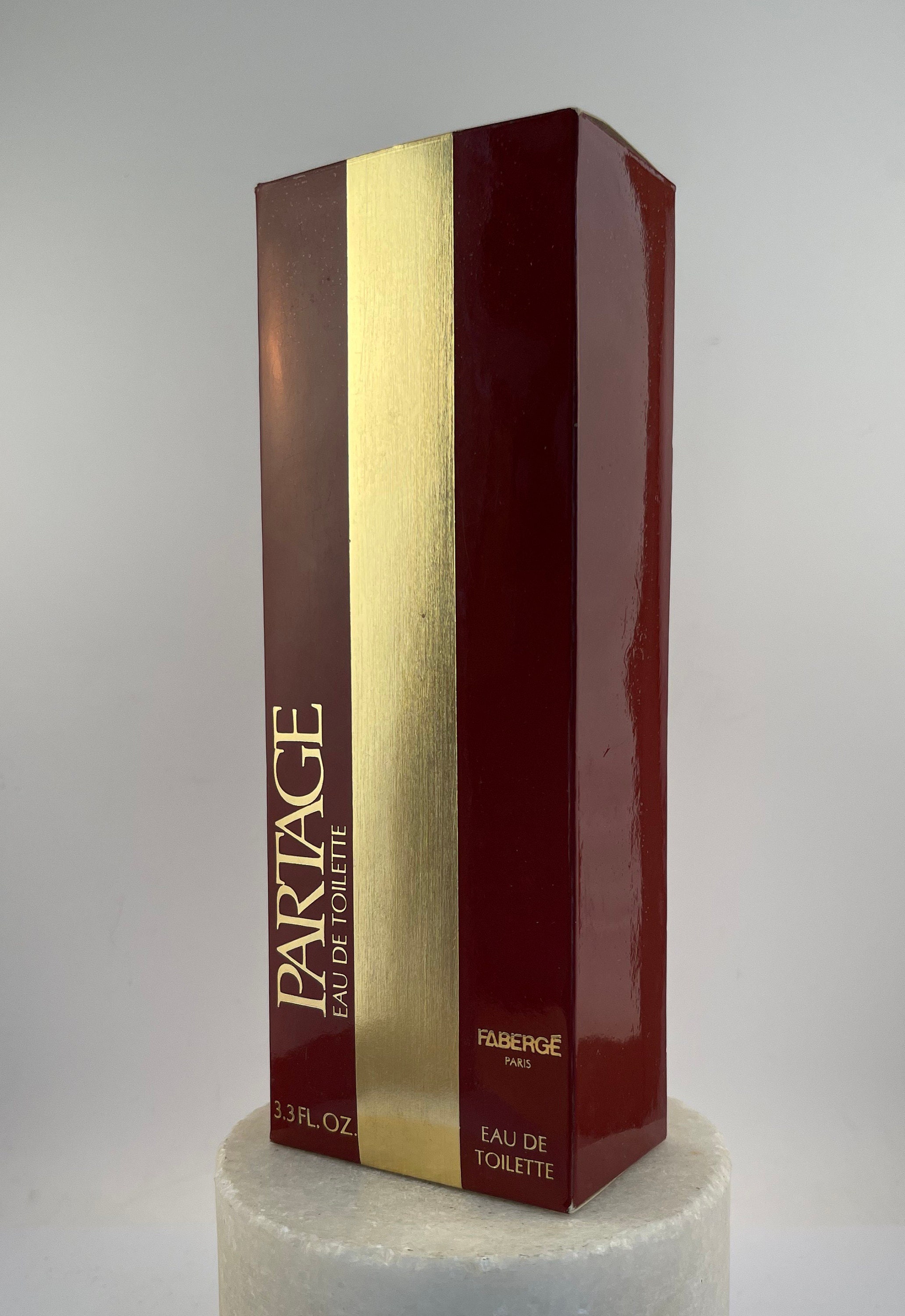 Eau De Toilette PARTAGE Paris 90° - 1.5 Fl Oz (45 Ml), Pleine, Avec Boîte, Neuf