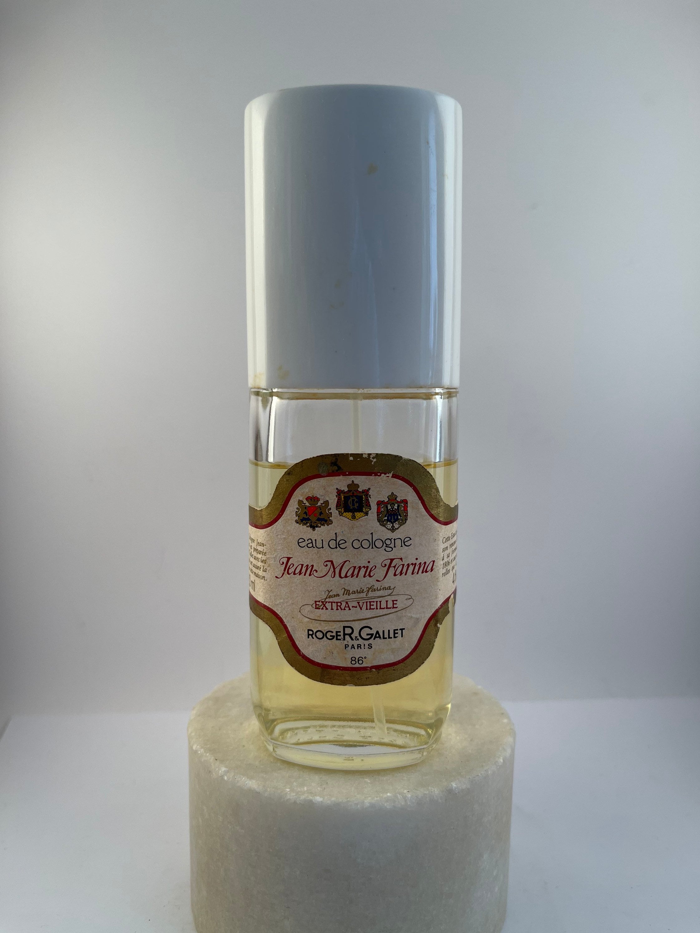 Vintage Roger Gallet Paris Jean Marie Farina Extra vieille 86