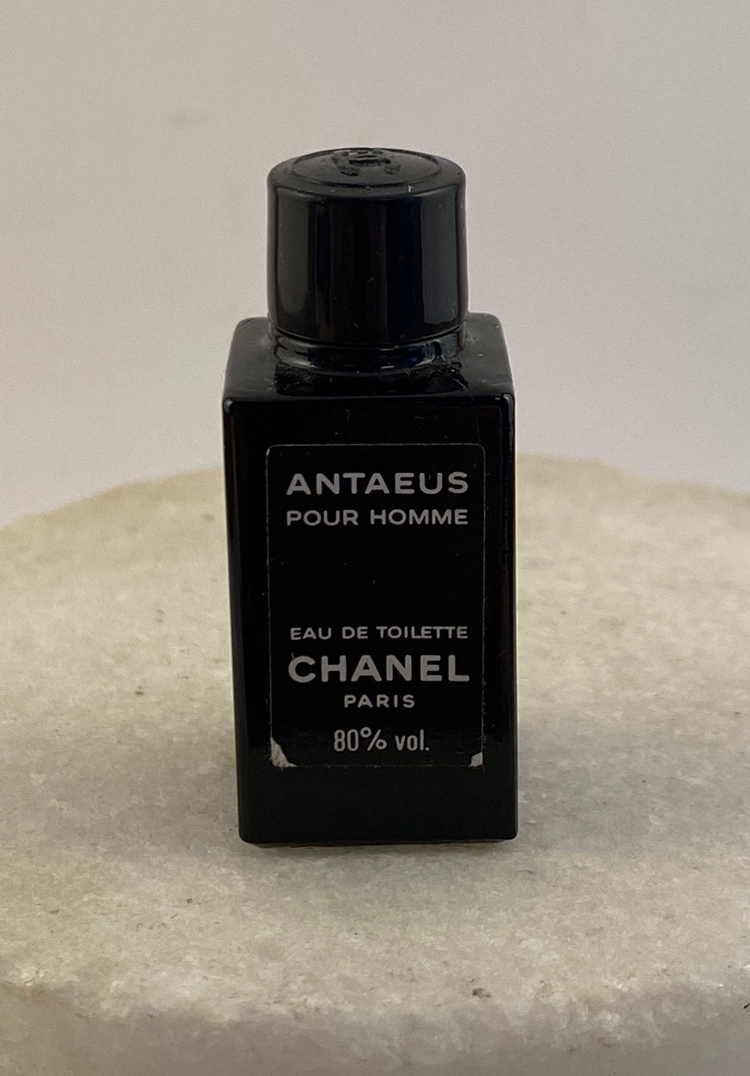 Vintage Chanel ANTAEUS Pour Homme Eau De Toilette 4 ml Miniature Splash 80%  Vol.