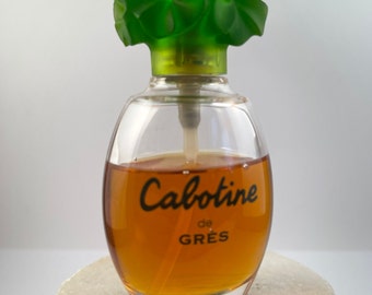 Vintage GRES Paris Cabotine De Gres Eau De Toilette Vaporisateur-Naturel Spray  50 ml - 1.69 fl oz.  83% Vol.  Rare.