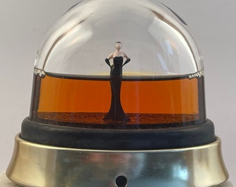 Vintage Jean Paul Gaultier FRAGILE Eau De Parfum Snow Globe 50 ml / 1.6 fl oz.  Vaporisateur.  Rare.  Discontinued.