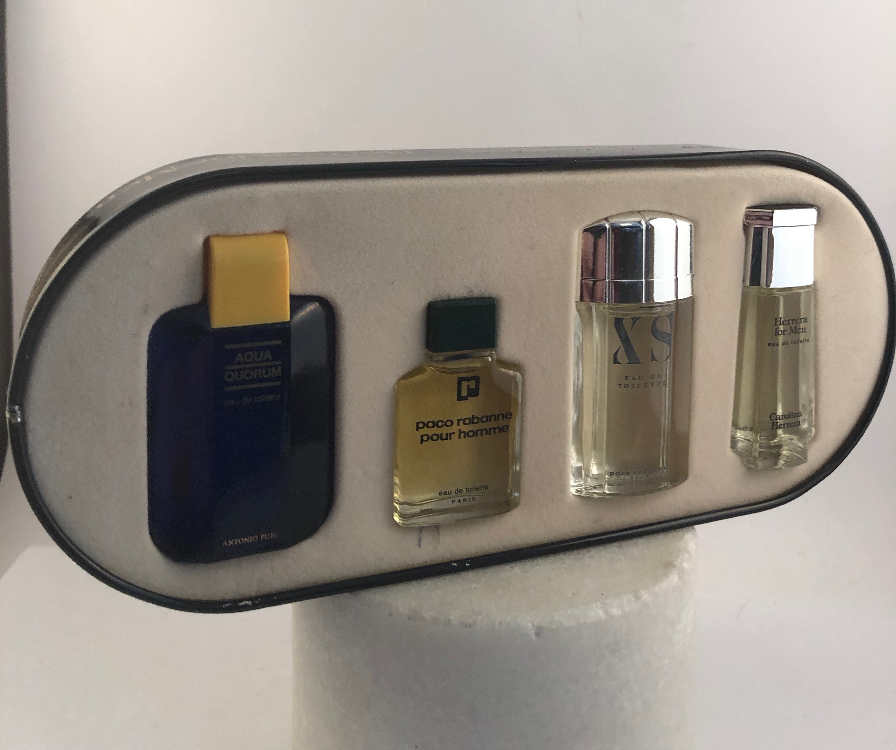 Vintage the Original Fragrance Collection for Men by Antonio Puig. Set of 4 Various Eau De Toilette Miniatures. Etsy UK