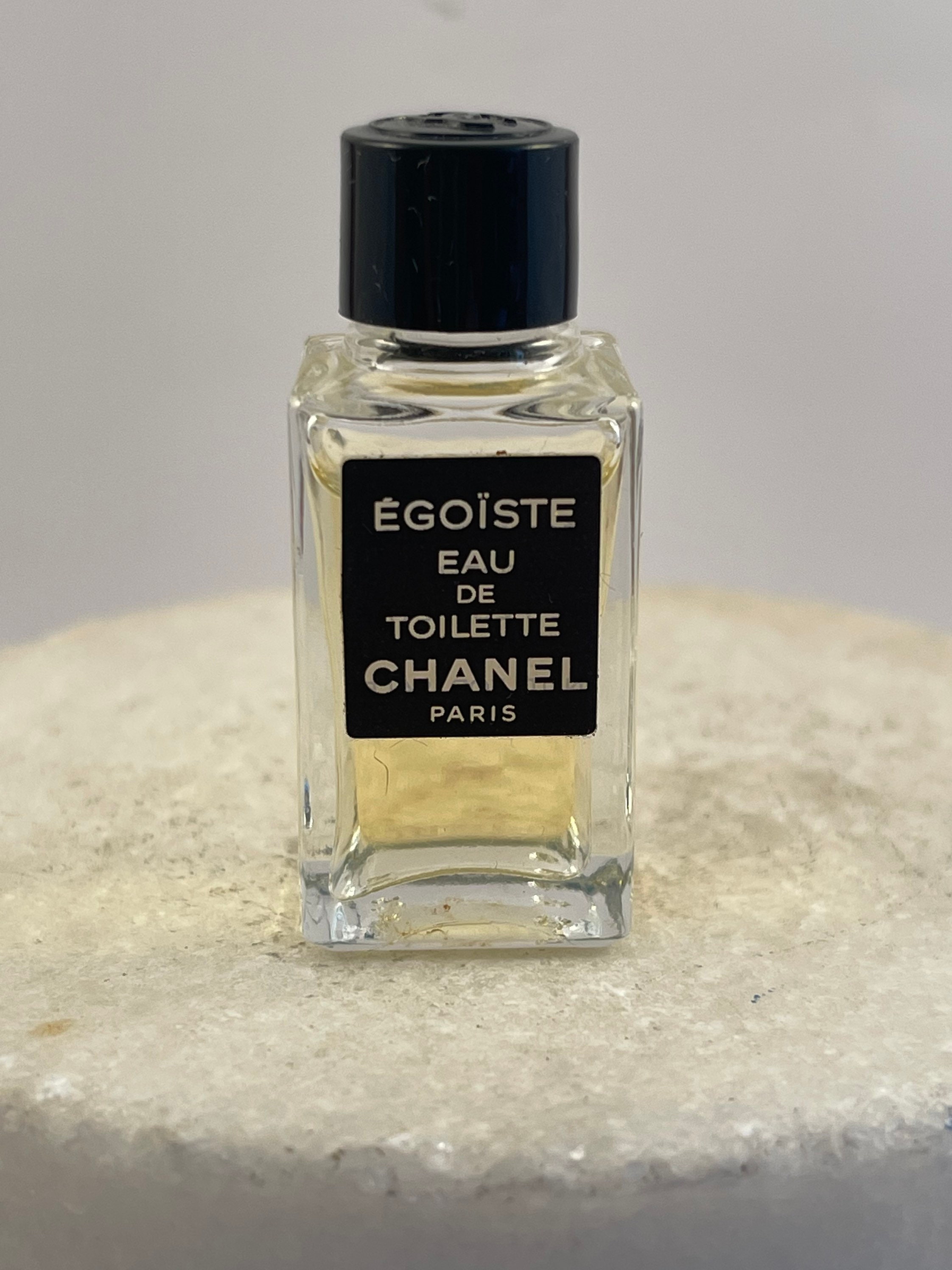 Vintage Chanel EGOISTE Pour Homme Eau De Toilette 4 Ml 